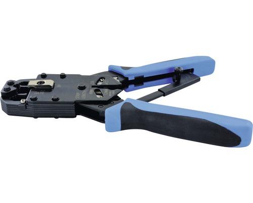 Crimpzange zum Schneiden und Abisolieren von Kabeln