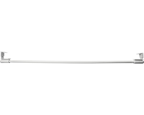 Tringle autobloquante télescopique Smart Fix blanc 80-150 cm Ø 10 mm Support de rideau de douche extensible