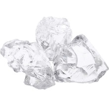 Morceaux de verre clair à des fins décoratives