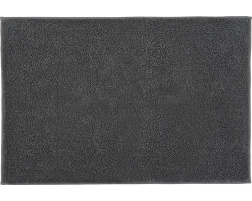 Tapis de bain Kleine Wolke Kansas 60 x 90 cm ardoise