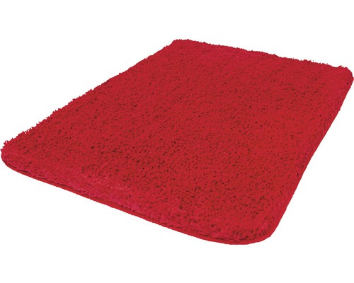 Tapis de bain Kleine Wolke Trend 55 x 65 cm rouge