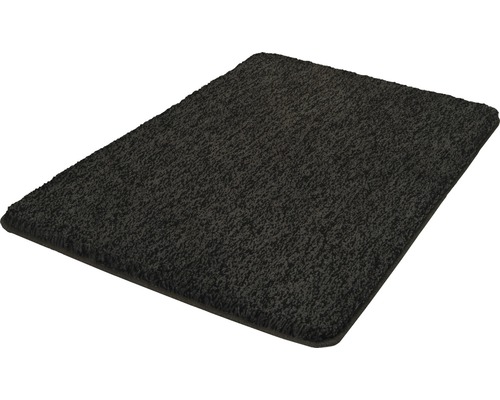 Tapis de bain Kleine Wolke Seattle 60 x 90 cm ardoise Tapis rectangulaire