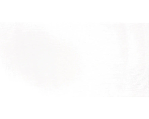 Steingut Wandfliese Alba weiß glänzend Lüster 30 x 60 cm