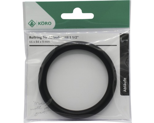 Körö Bague de roulement pour soupape d''évacuation 1 1/2 pouce, 66 x 84 x 9 millimètres, dans l''emballage