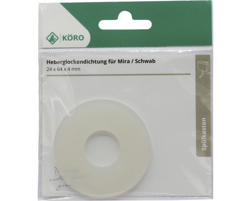 Joint de cloche de relevage pour Mira ou Schwab, 24 x 64 x 4 millimètres dans l''emballage