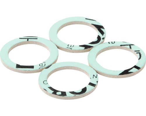 HD-Ring 17 x 24 x 2 mm 1/4" - 3/8" Vier Dichtungsringe für Sanitäranwendungen