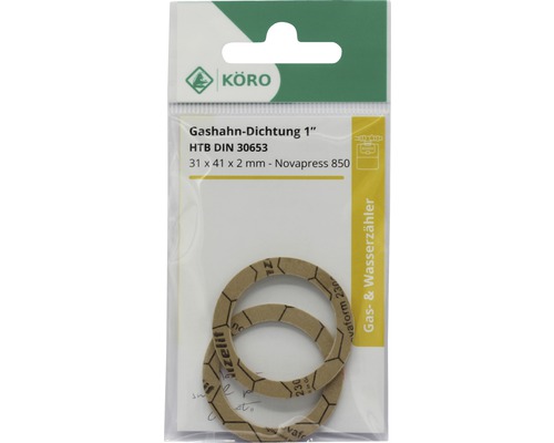 Gashahn Dichtung 1 Zoll im Blister