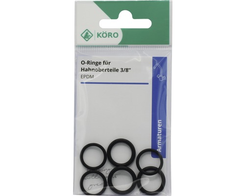 Joints toriques 3/8 pouce pour robinets en EPDM