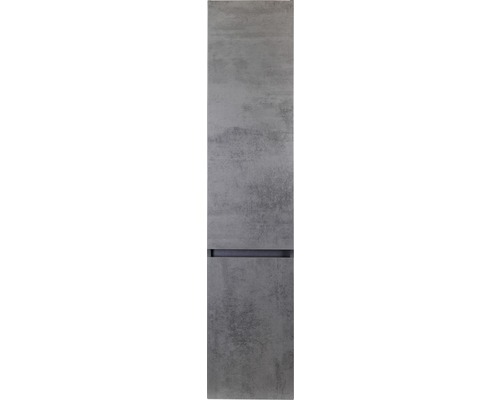 Réfrigérateur autonome à deux portes aspect béton