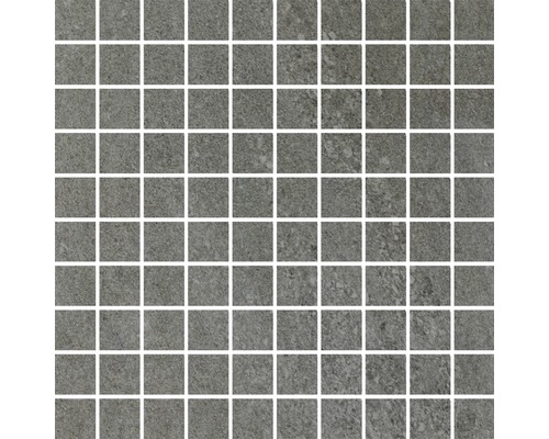 Mosaïque céramique Chianti Ambra anthracite 35 x 35 cm Mosaïque de carreaux avec pierres carrées