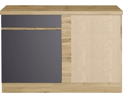 Küchenunterschrank mit zwei Schubladen und einer Tür