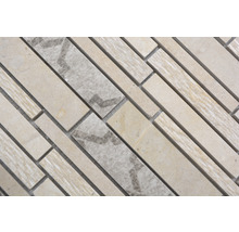 Détail de mosaïque en pierre naturelle