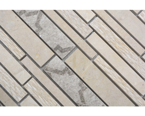 Détail de mosaïque en pierre naturelle