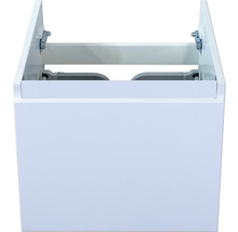 Meuble sous-vasque Sanox Frozen lxhxp 40 x 40 x 45 cm couleur de façade blanc haute brillance