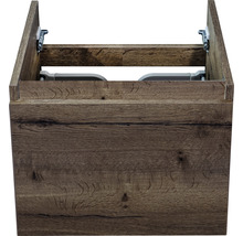 Waschtischunterschrank Sanox Frozen BxHxT 40 x 40 x 45 cm Frontfarbe tabacco