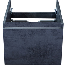 Waschtischunterschrank Sanox Frozen BxHxT 40 x 40 x 45 cm Frontfarbe beton anthrazit