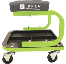 Werkstatthocker mit Rollen und Ablagefläche