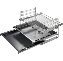 Backblech- und Rostauszug für den Backofen