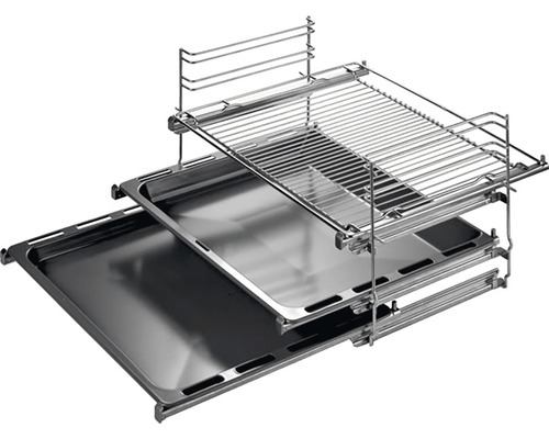 Backblech- und Rostauszug für den Backofen
