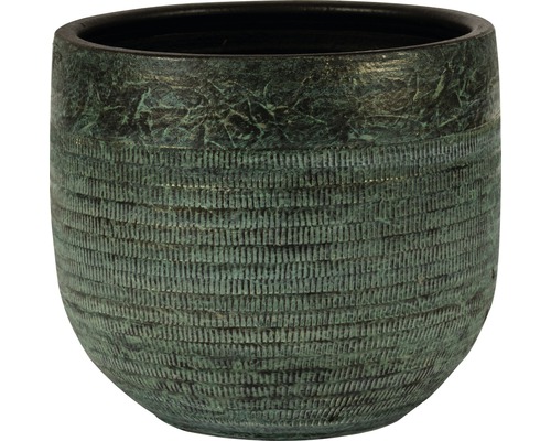 Cache-pot Serena argile Ø 27 cm h 25 cm vert