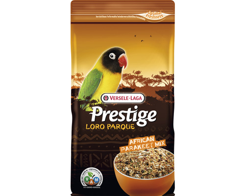 Nourriture pour oiseaux VERSELE-LAGA Prestige Loro Parque African Parakeet Mix 1 kg pour grosses perruches africaines, inséparables et perroquets nains-0