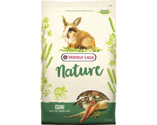 Versele-Laga Nature Cuni - Nourriture pour lapin - 2,3 kg