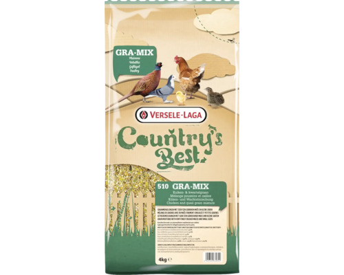 Nourriture pour volailles VERSELE-LAGA GRA-MIX Chick-Quail Grain Mix 4kg mélange pour poussins et cailles, mélange de céréales avec maïs finement concassé et petites graines