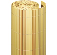Sichtschutzmatte videx Rügen PVC 300 x 140 cm bambus