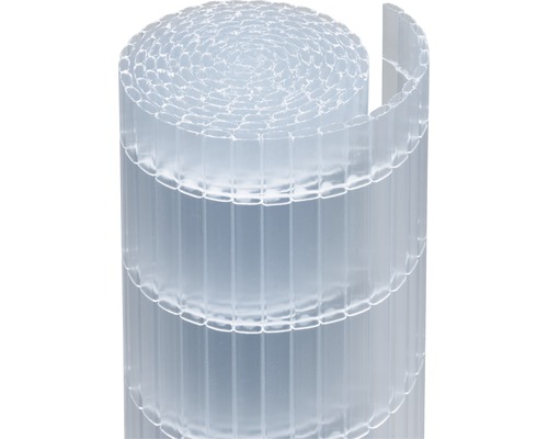 Sichtschutzmatte videx Sunline PVC 300 x 180 cm transparent Gerolltes Stegplattenmaterial für den Bau
