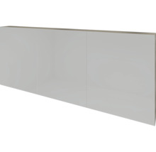 Spiegelschrank Sanox 160 x 12 x 65 cm craft oak 3-türig doppelt verspiegelt