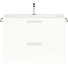 Meuble sous-lavabo avec lavabo et robinet