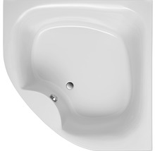 Aufnahme von oben einer Badewanne für die Ecke