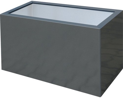 BASSINE PLASTIQUE GRIS 30 CM X 30 CM CM CARRE