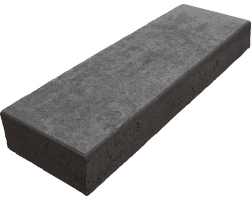 Bloc de marche en béton anthracite 100 x 35 x 15 cm