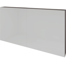 Spiegelschrank Sanox K-Line 120 x 13 x 70 cm beton anthrazit 2-türig