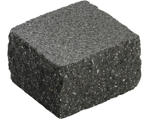 Pierre de construction iBrixx Passion Maxi noir-granit 21x21x12,5 cm