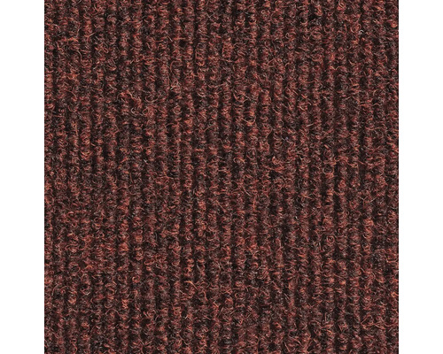 Teppichfliese Solid Rib 41 rot 50x50 cm