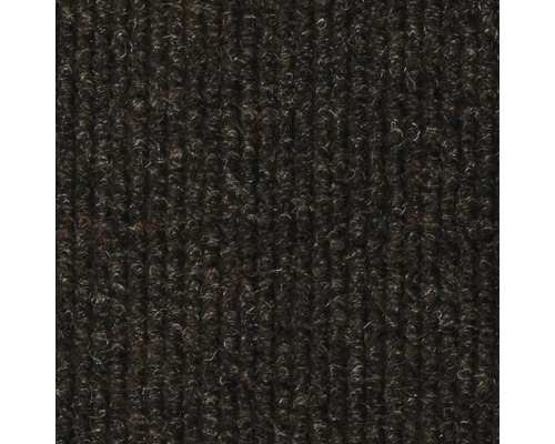 Dalle de moquette Solid Rib 80 marron 50x50 cm