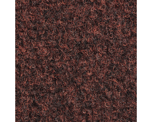 Teppichfliese Solid Vel 41 rot 50x50 cm