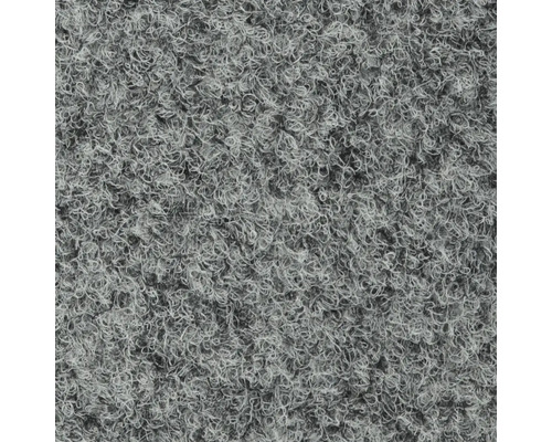 Teppichfliese Solid Vel 70 graublau 50x50 cm