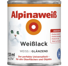 Alpinaweiß Weißlack, 125 ml Dose