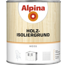 Alpina Holz Isoliergrund, weiß, in einer Metalldose