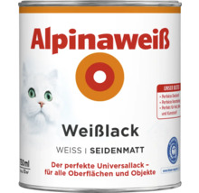 Dose Alpinaweiß Weißlack, seidenmatt