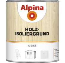 Alpina Holz-Isoliergrund Weiß im Farbeimer