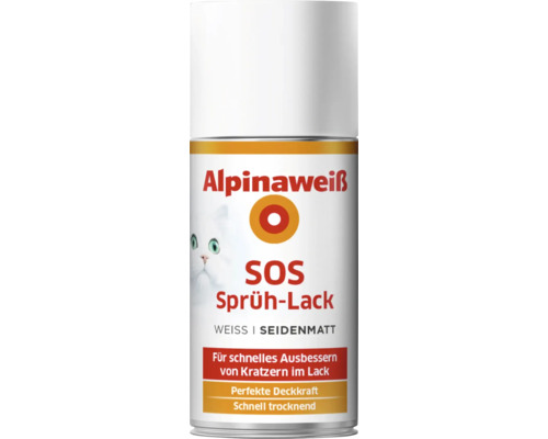 Alpinaweiß SOS Sprühlack Dose
