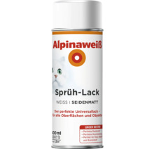 Alpinaweiß Sprühlack, weiß, seidenmatt