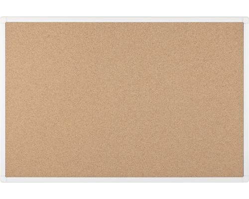 Korktafel mit Alurahmen Pinnwand antibakteriell 90x60 cm