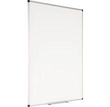 Weißes Whiteboard mit silberfarbenem Rahmen