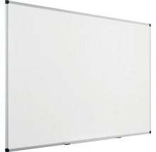 Weißes Whiteboard mit silberfarbenem Rahmen für den Einsatz im Büro