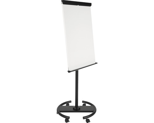 Flipchart mit Rollen für Präsentationen und Notizen